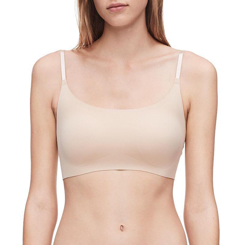 Calvin Klein Invisibles Comfort Lightly Lined Retro Bralette QF4783, Womens Product Image