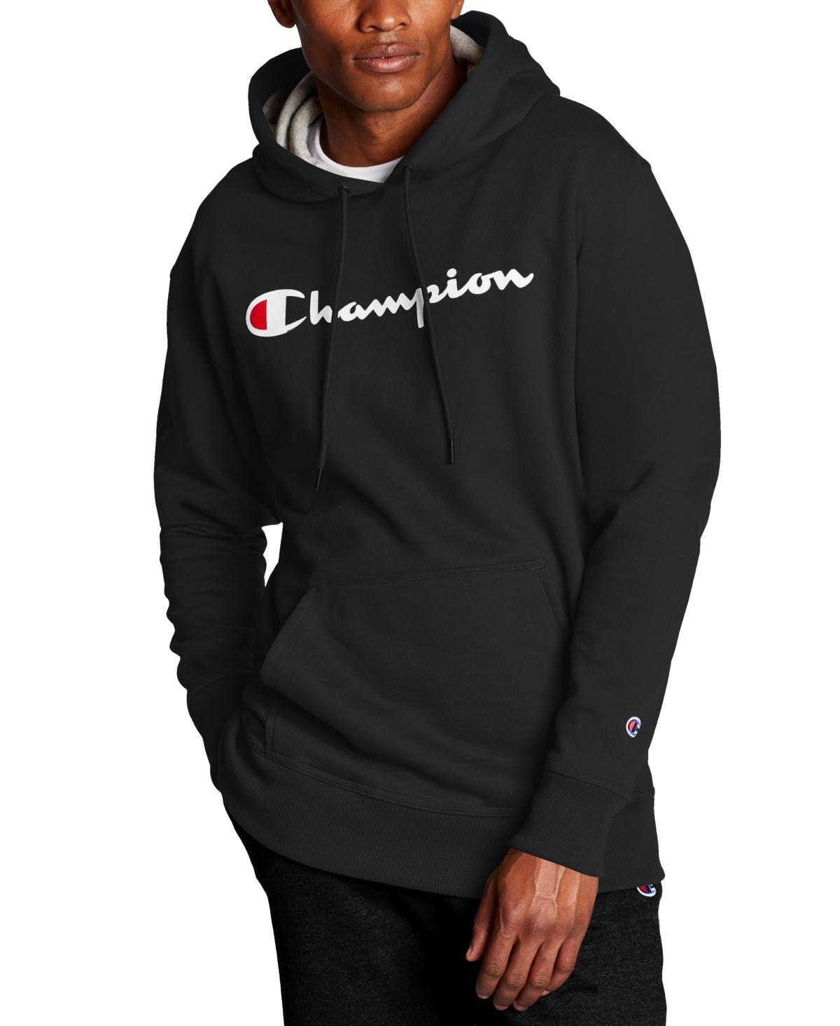 Team Red Scarlet Logo Powerblend Hoodie - Big & Tall Product Image