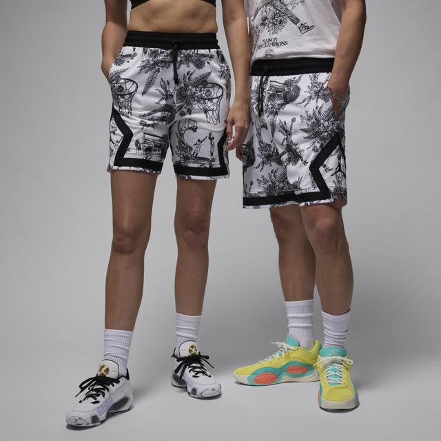 Mens Jordan Sport Dri-FIT Printed Diamond Shorts Product Image