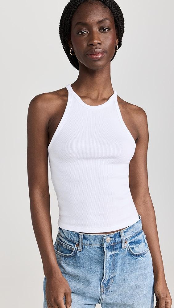 Good American Heritage Ribbed Tank Top | Shopbop Product Image