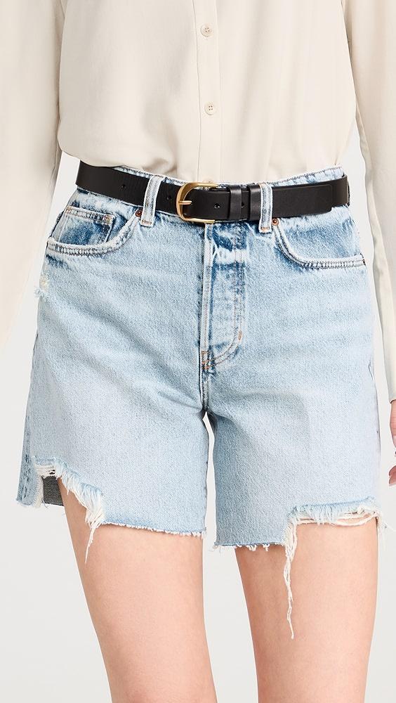 Reformation Raye Mid Rise Baggy Shorts | Shopbop Product Image