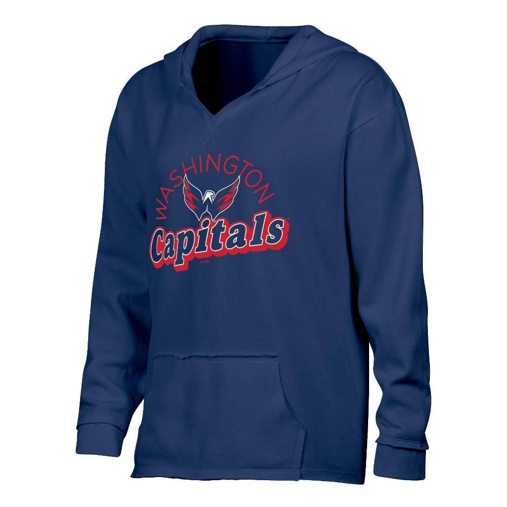 NHL Washington Capitals Womens Dark Fleece Hooded Sweatshirt Product Image