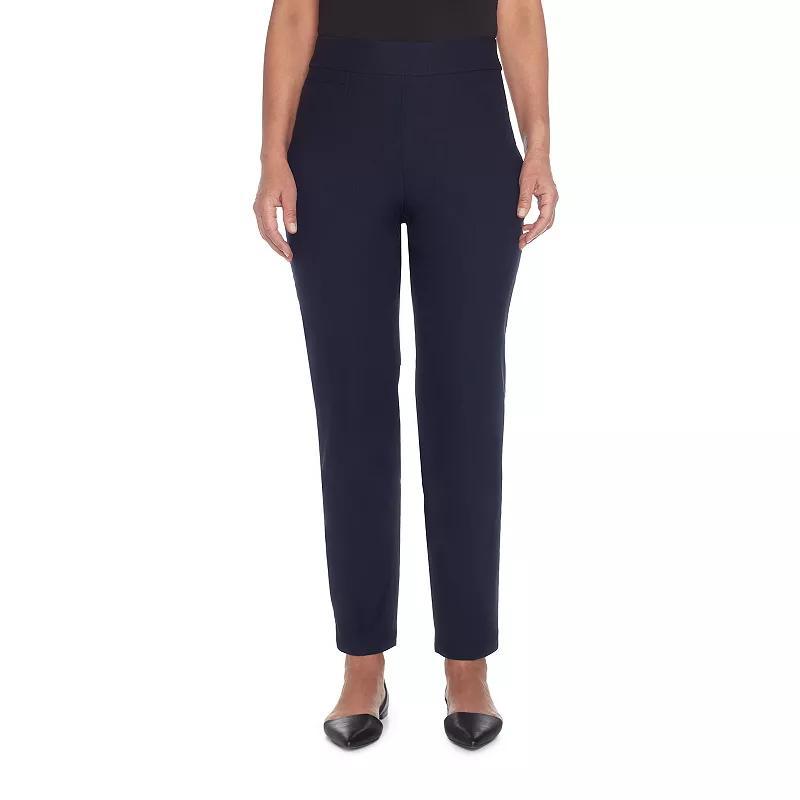 Womens Alfred Dunner Classics Allure Proportioned Pants Product Image