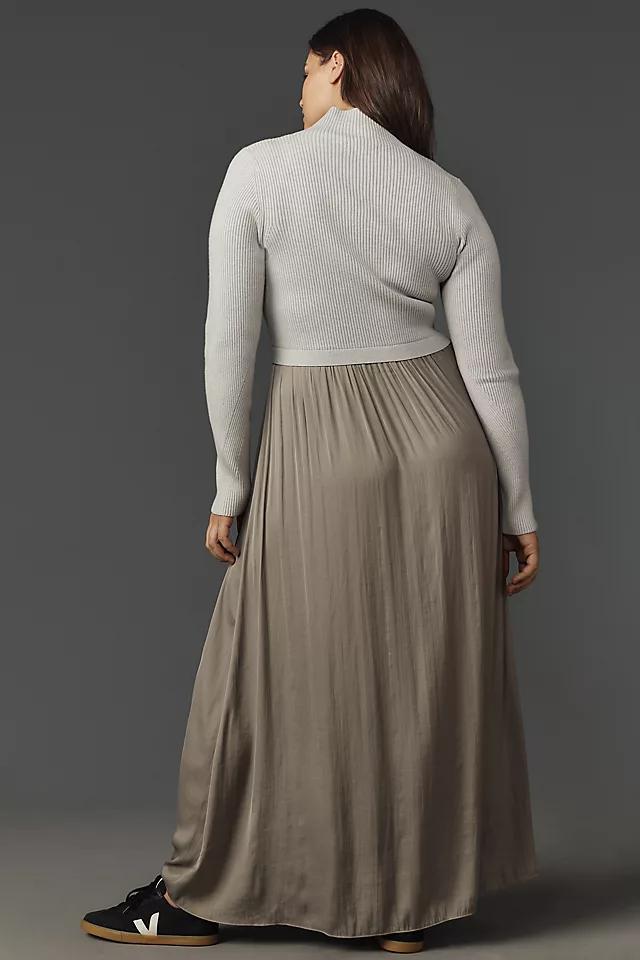 The Thea Twofer Sweater Dress  Product Image