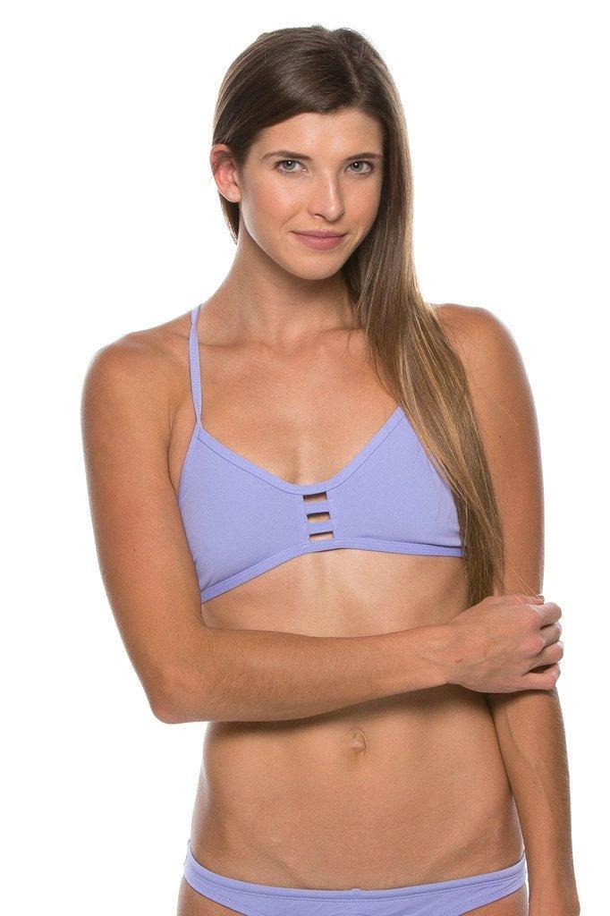 Tomcat Bikini Top - Lavender Female Product Image