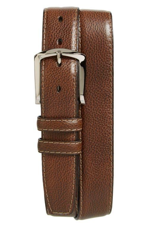 Torino Belts Glazed Leather Belt Product Image