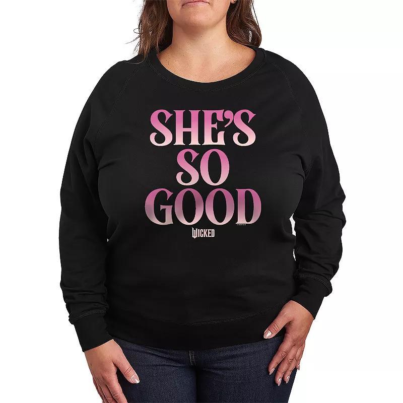 Plus Size Yellowstone Dont Make Me Go Lightweight French Terry Sweatshirt, Womens Heather Grey Product Image