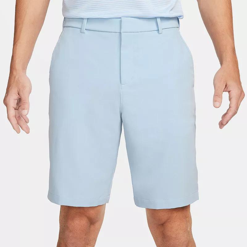 Mens Nike 10.5 Dri-FIT Victory Golf Shorts Blue Product Image