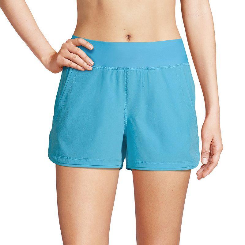 Womens Lands End 3 Quick Dry Swim Shorts With Panty Product Image