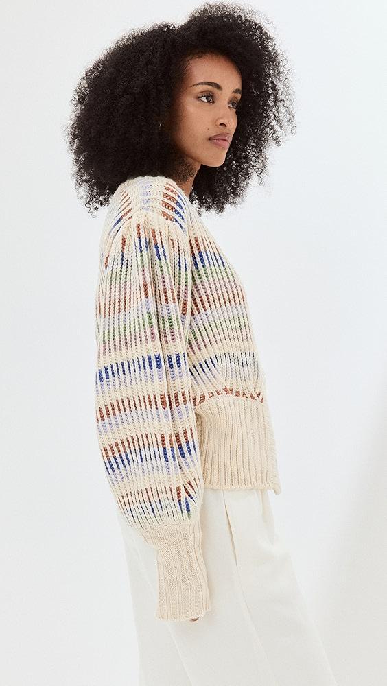 FARM Rio Bold Stitch Knit Cardigan | Shopbop Product Image