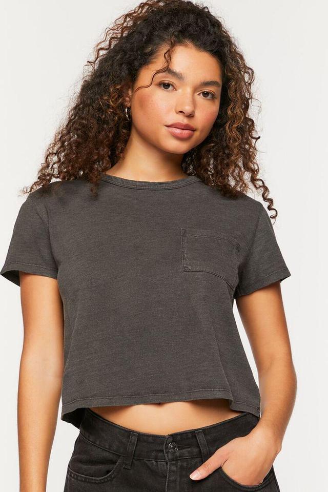 Cropped Pocket Tee | Forever 21 Product Image