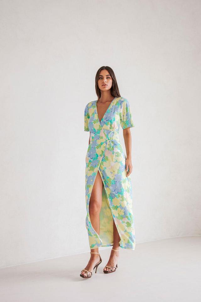 Aquitaine Wrap Dress - Floral Dream Product Image