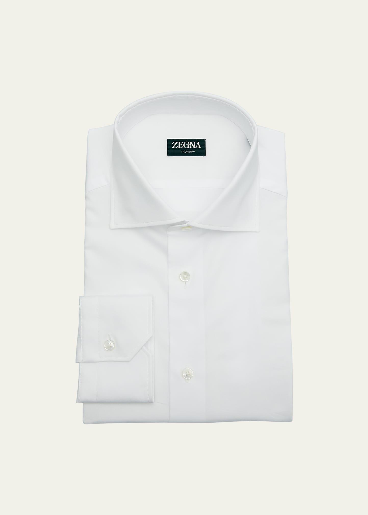 Mens Trofeo Cotton Dress Shirt Product Image