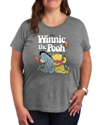 Trendy Plus Size Winnie the Pooh Graphic T-Shirt Product Image