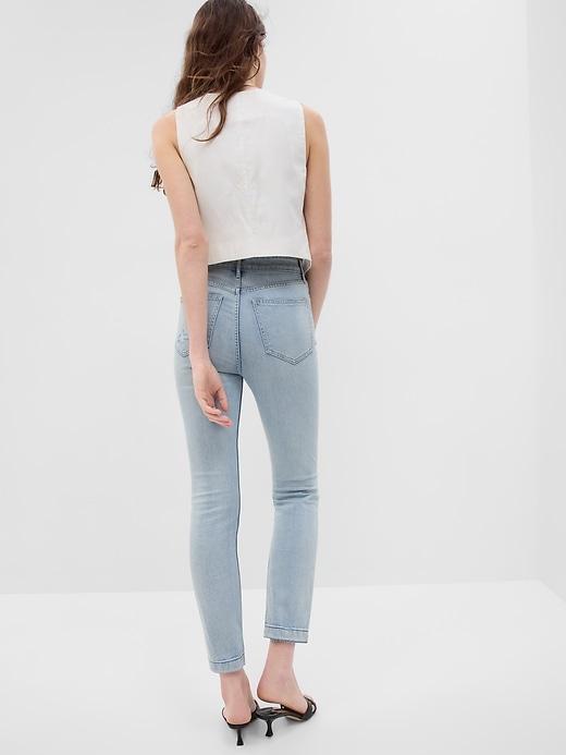 Sky High Rise Vintage Slim Jeans Product Image