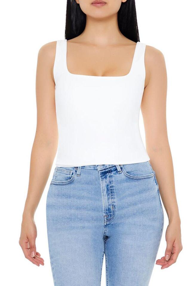 Sculpt Shape Cropped Tank Top | Forever 21 Product Image