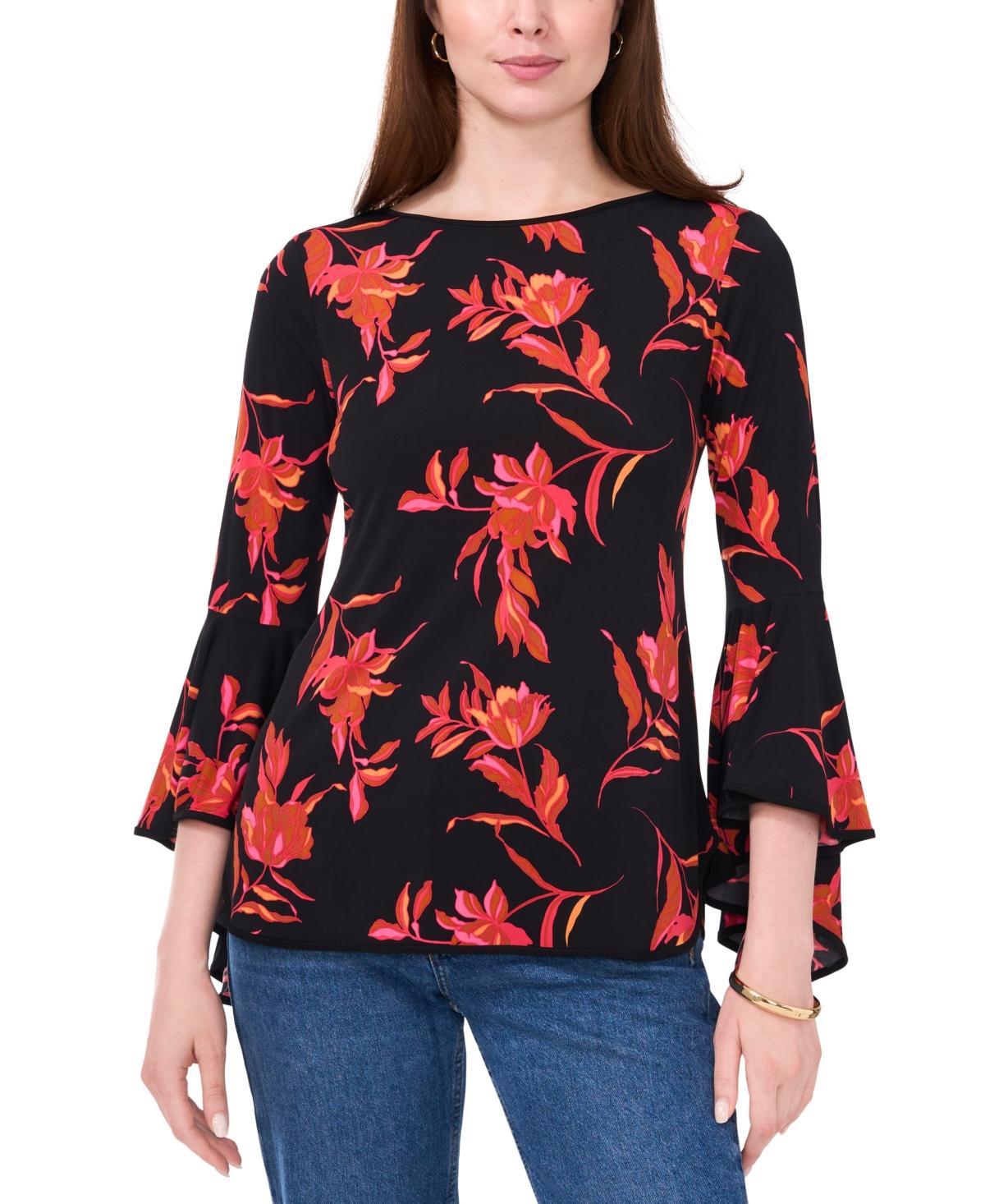 Sam & Jess Womens Bell-Sleeve Top Product Image