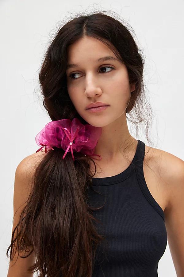 Double Layer Chiffon Scrunchie Womens at Urban Outfitters Product Image