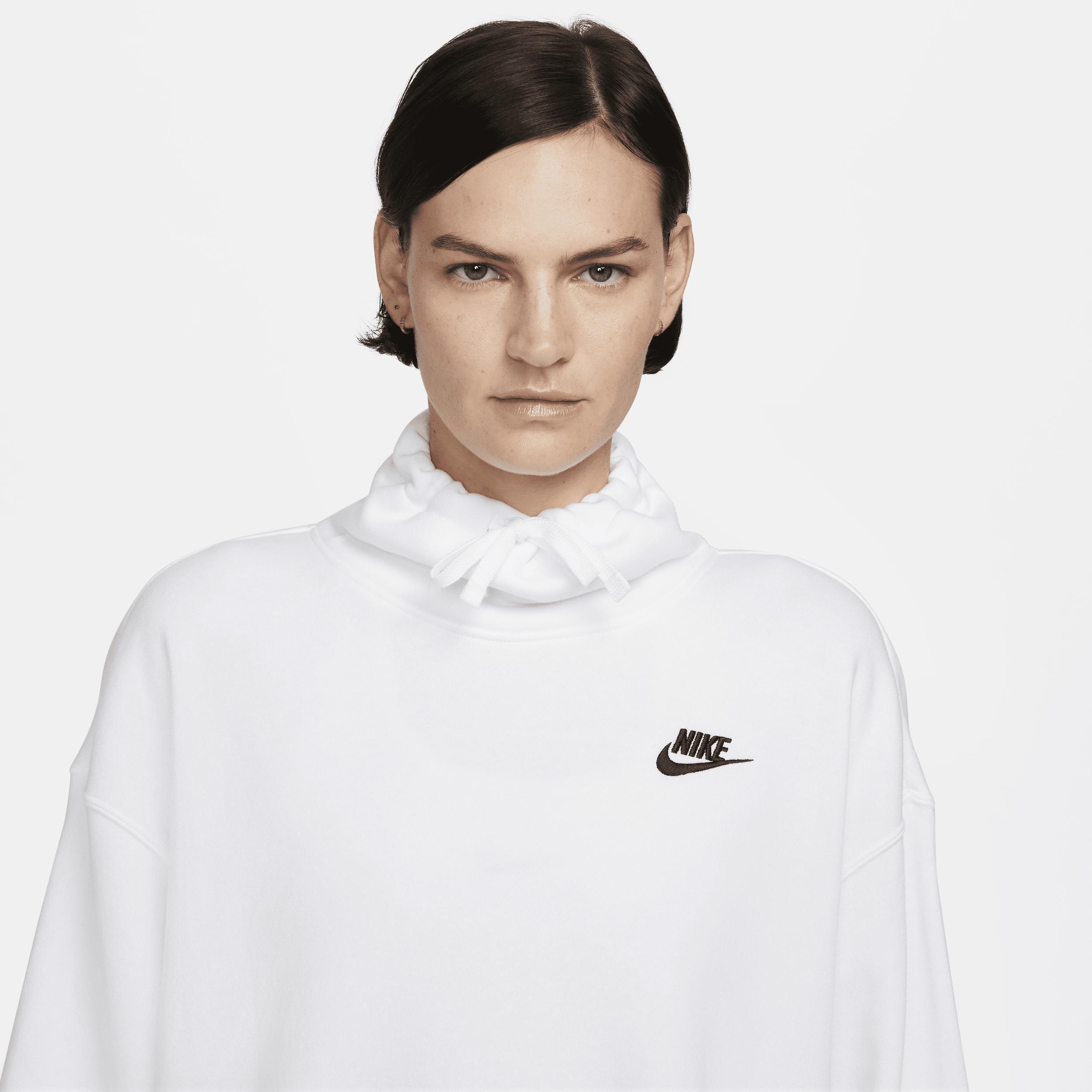 Women's Nike Sportswear Club Fleece Oversized Mock-Neck Sweatshirt Product Image