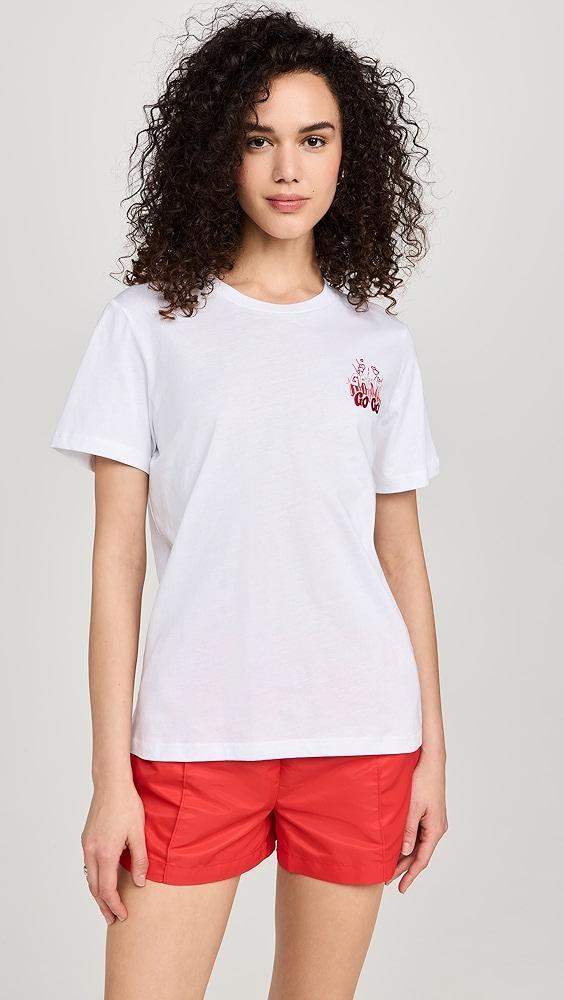 GANNI Thin Jersey GoGo Relaxed T-Shirt | Shopbop Product Image