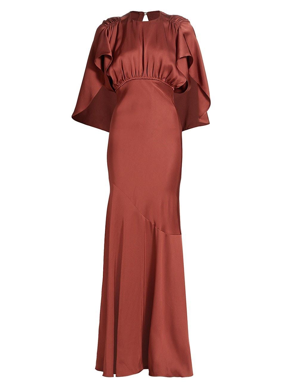 Womens Eden Cape Maxi Dress Product Image