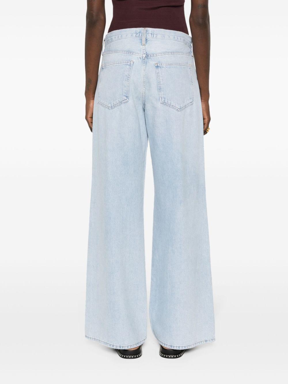 AGOLDE Clara Wide-leg Jeans In Enctr Encounter Product Image