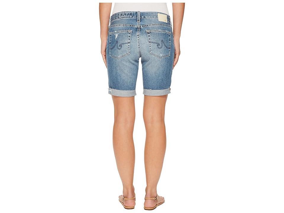 Womens Nikki Relaxed Skinny Denim Shorts Product Image