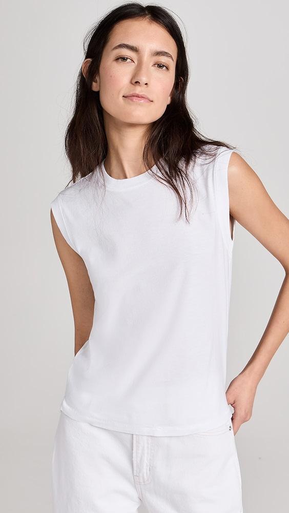 FRAME Muscle Crew Tank | Shopbop Product Image