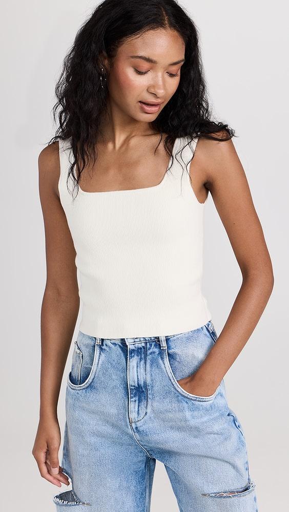 Reformation Julia Ribbed Sweater Tank | Shopbop Product Image