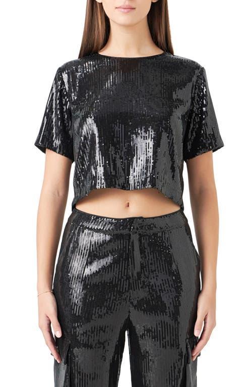 Endless Rose Sequin Crop Top Product Image