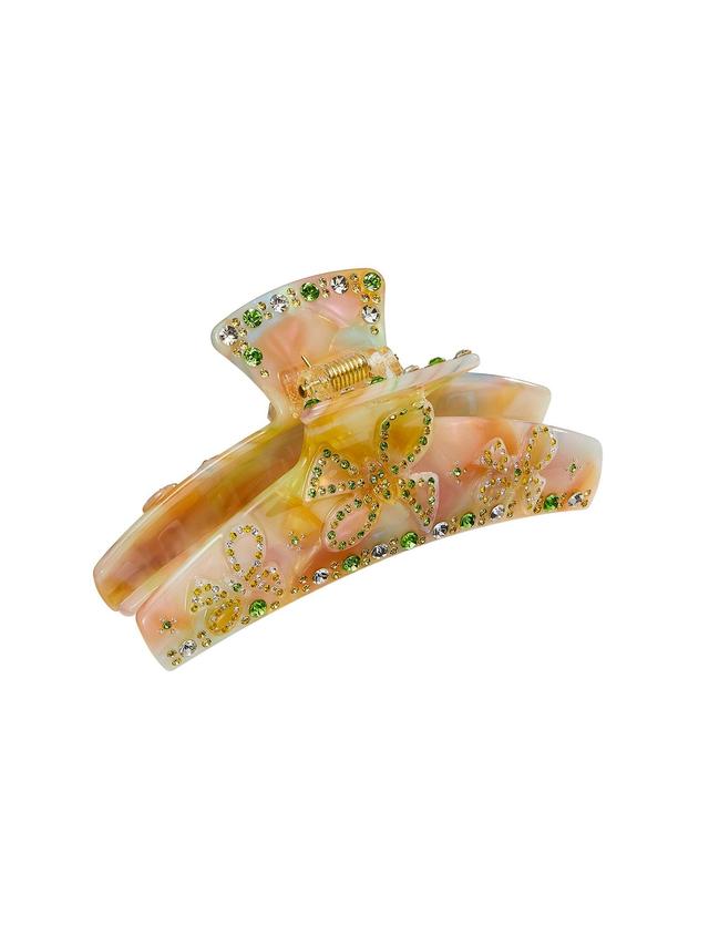 Bella Crystal Claw Clip (Yellow) Product Image