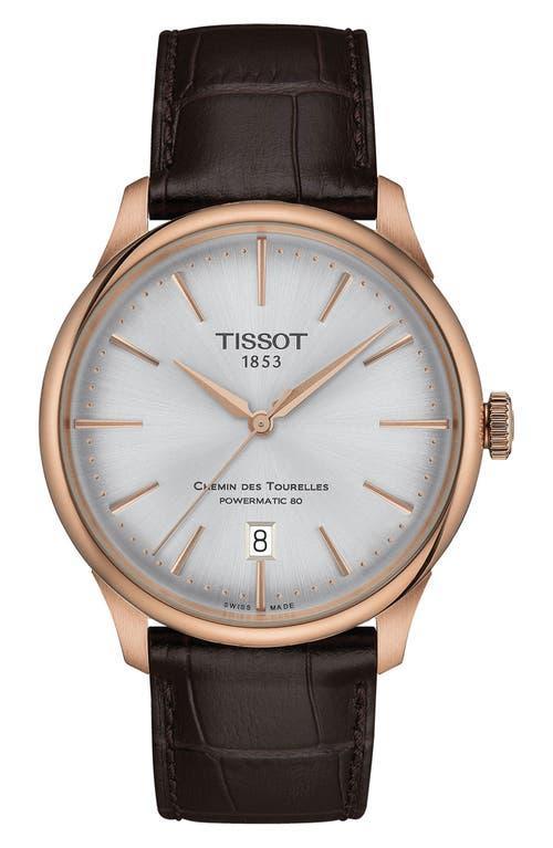 Tissot Chemin des Tourelles Powermatic 80 Watch, 39mm Product Image