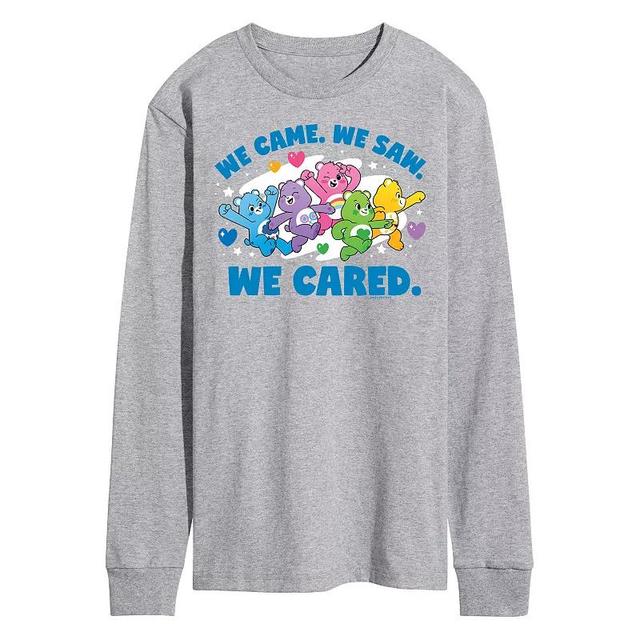 Mens Care Bears Unlock The Magic We Came We Saw We Cared Long Sleeve Graphic Tee Product Image