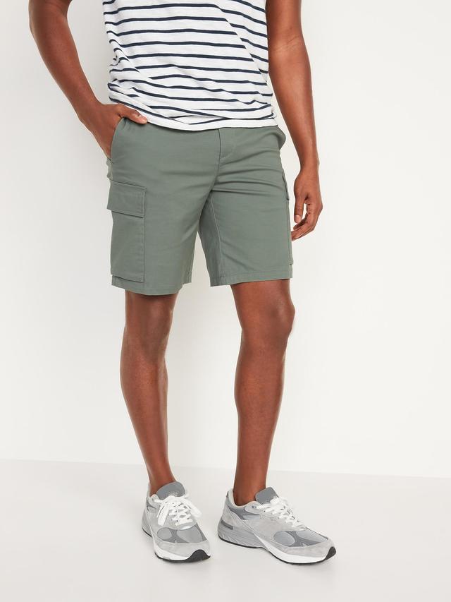 Old Navy Slim Ultimate Tech Cargo Shorts for Men -- 9-inch inseam - Doe A Deer - male - Size: 28W Product Image