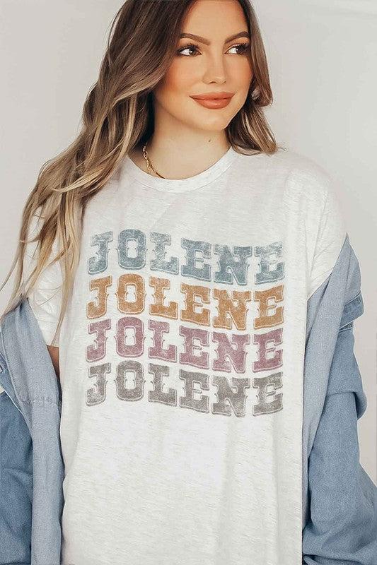 JOLENE WESTERN DOLLY GRAPHIC T-SHIRT Product Image