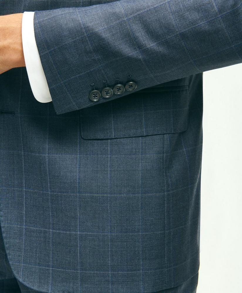 Classic Fit Wool Windowpane 1818 Suit Product Image