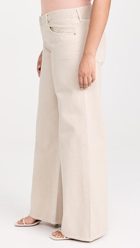 AGOLDE Clara Low Rise Baggy Flare Jeans | Shopbop Product Image