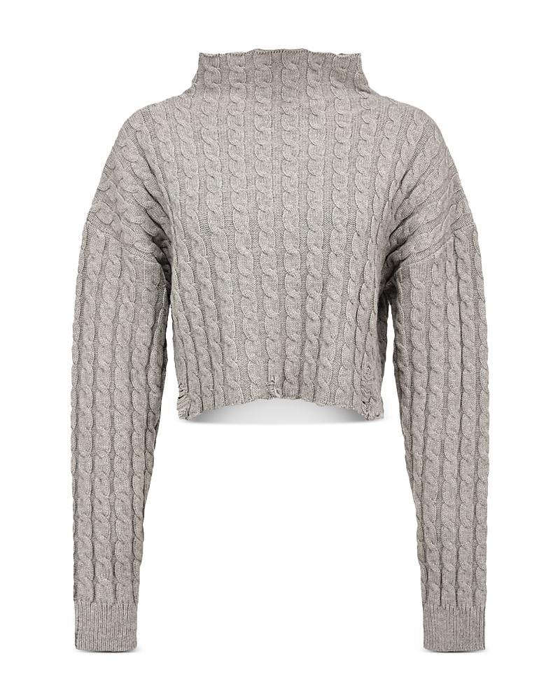 Pinko Cable Knit Cropped Sweater product image