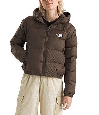 The North Face Hydrenalite Down Hoodie Dune) Women's Coat Product Image