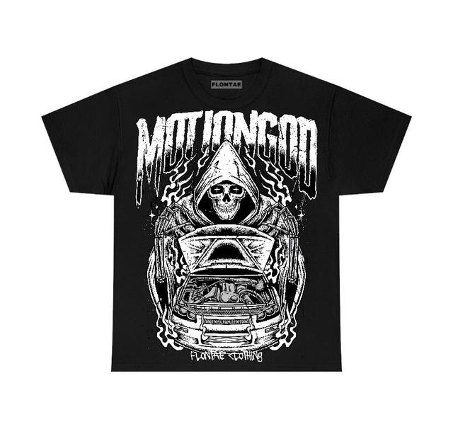 85 Metallic Black 1s Low Flontae T-Shirt Motion Graphic Product Image