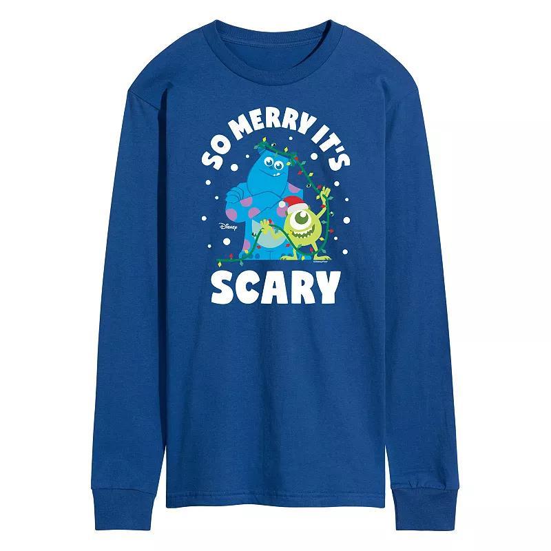 Mens Disney Monsters Inc So Merry Its Scary Long Sleeve Product Image