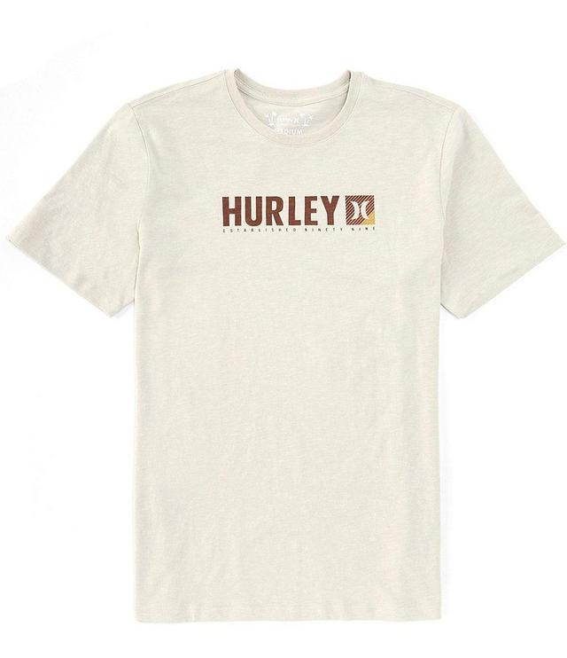 Hurley Everyday H2O-Dri Lined Slub Short Sleeve Graphic Logo T-Shirt Product Image