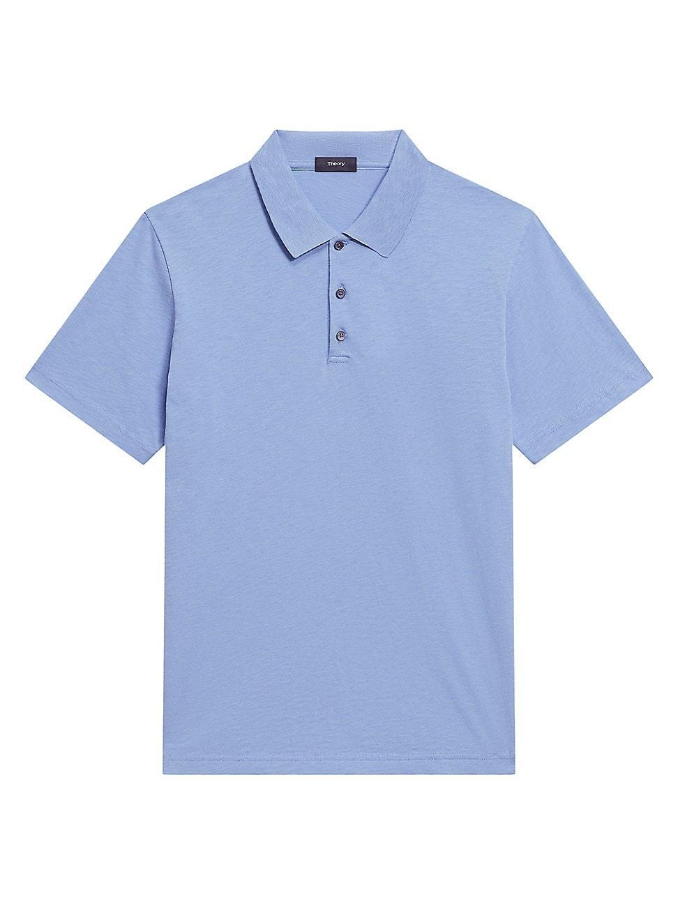 Mens Bron Cotton Polo Shirt Product Image