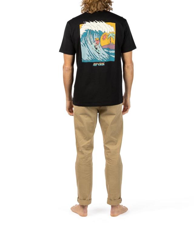 Rip Curl Mens Death In Paradise Short Sleeve T-shirt Product Image