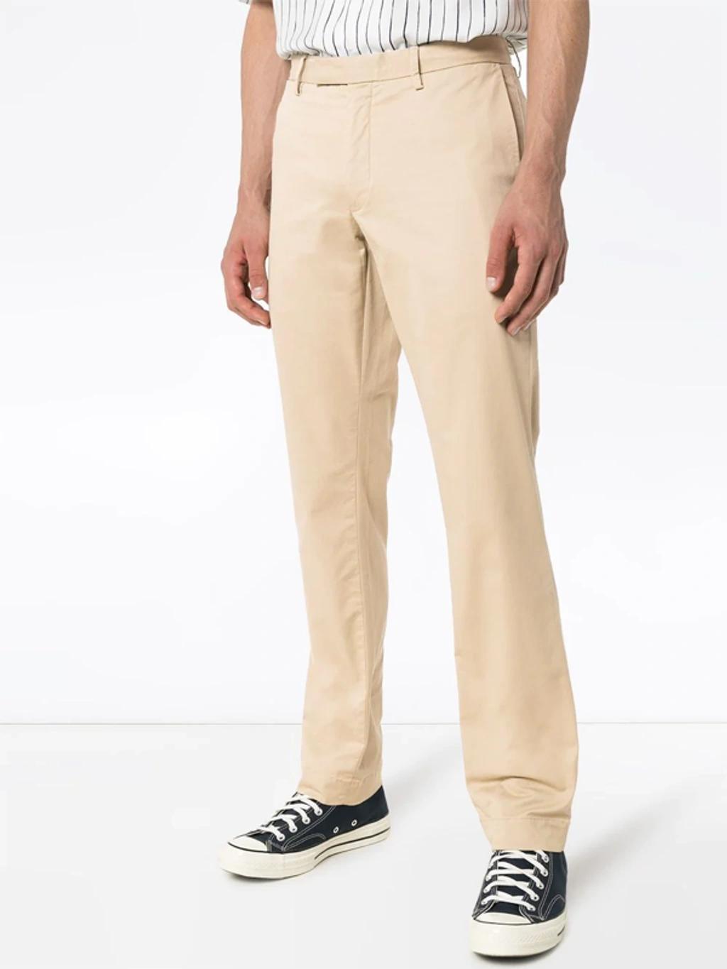 Straight-leg Tailored Trousers In Neutrals Product Image