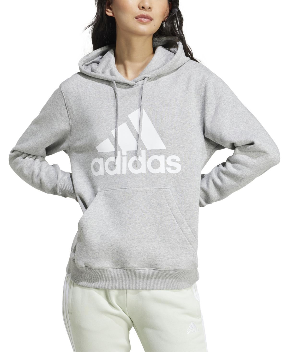 Womens adidas Essentials Big Logo Fleece Hoodie Product Image