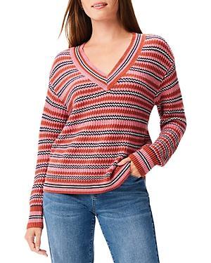 NIC+ZOE Island Sunset Sweater Multi) Women's Sweater Product Image