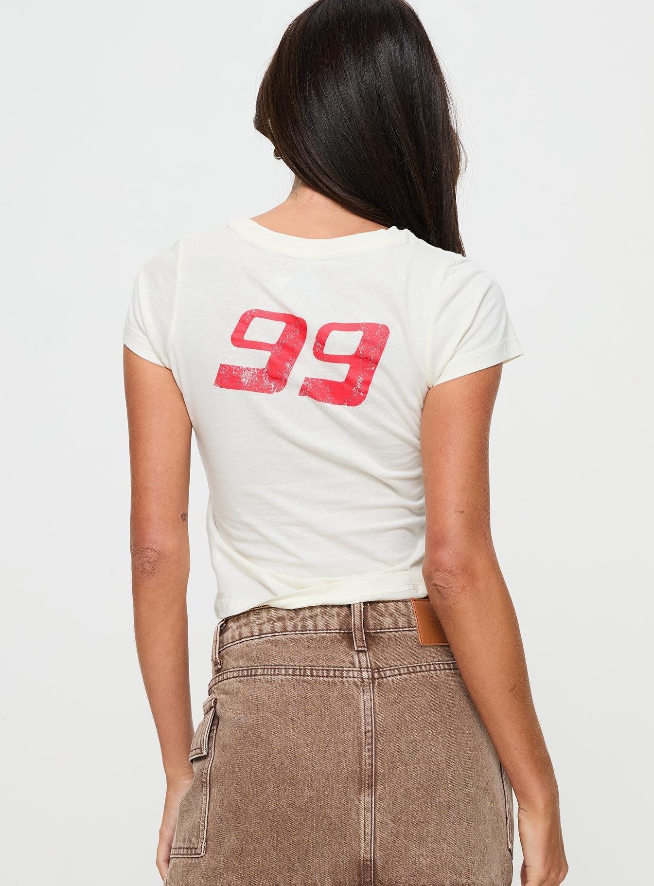 Malibu Racer Tee White Product Image