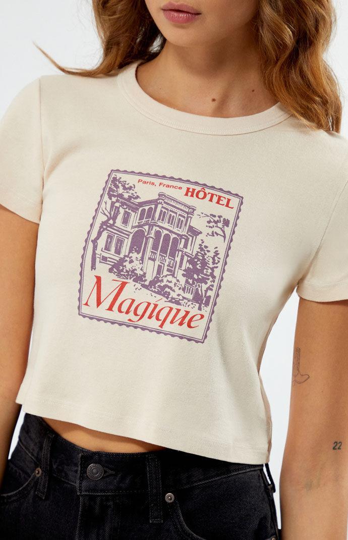 Women's Paris Magique Hotel Baby T-Shirt Product Image