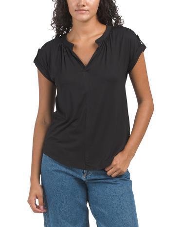 Hi-low T-Shirt for Women | Spandex/Viscose Product Image